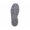 ZAPATOS DE SEGURIDAD DELTAPLUS PIEL CRUPON PIGMENTADA SUELA PU BI DENSIDAD COLOR NEGRO TALLA 38