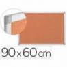 Pizarra corcho q-connect marco de aluminio 150x100 cm 5 mm