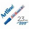 ROTULADOR ARTLINE MARCADOR PERMANENTE EK-400 XF AZUL -PUNTA REDONDA 2.3 MM -METAL CAUCHO Y PLASTICO