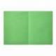 Subcarpeta cartulina folio Liderpapel color verde