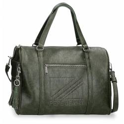 Bolso bowling Pepe Jeans Donna Verde Oliva 23x34x17cm