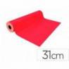 PAPEL DE REGALO BASIKA METALIZADO ROJO BOBINA 31 CM
