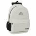MOCHILA SAFTA ADAPTABLE A CARRO KAPPA GREY KNIT 460X300X140 MM