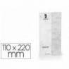 SOBRE ROSSLER COLORETTI DL AMERICANO COLOR MARMOL GRIS 110X220 MM PACK DE 5 UNIDADES