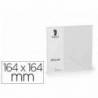 SOBRE ROSSLER COLORETTI CUADRADO GRANDE COLOR GRIS CLARO 164X164 MM PACK DE 5 UNIDADES