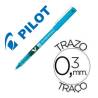 Rotulador Pilot V-5 Trazo 0,3 mm Azul claro