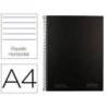 CUADERNO ESPIRAL NAVIGATOR A4 TAPA DURA 80H 80GR HORIZONTAL CON MARGEN NEGRO
