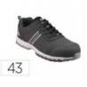 ZAPATO DE SEGURIDAD DELTAPLUS BOSTON DEPORTIVO POLIESTER CON REFUERZO TPU SUELA SELLADA NEGRO TALLA 43