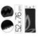 Papel seda marca Liderpapel negro paquete 5 hojas