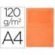 Subcarpeta de cartulina Q-Connect Din A4 color naranja