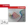 LAPICES DE COLORES MILAN SERIE SUNSET REDONDO MULTICOLOR CAJA DE 12 UNIDADES