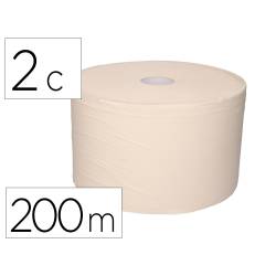 Rollo de papel de cocina blanco XXL, doble capa, máxima absorción