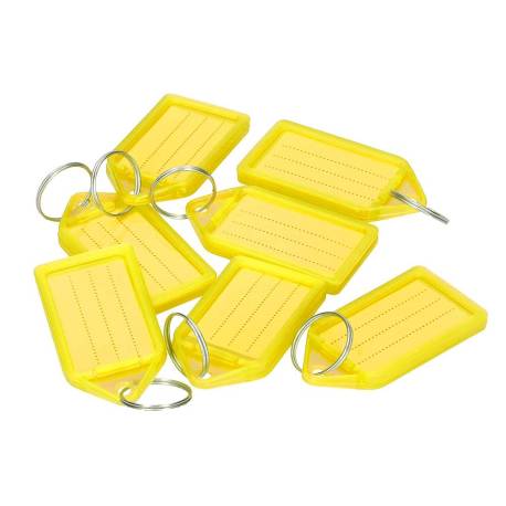 Portachiavi Unisex Adulto – Colore Giallo, Misura 11 Cm, Semplice E Pratico - 2