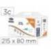 TOALLA ENGARZADA OFYHOSTEL BULKYSOFT GOFRADA MEMBRANE PLUS 3 CAPAS PLEGADO M 215 X 80 MM