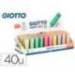 GOMA DE BORRAR GIOTTO HAPPY GOMMA PASTEL FORMA DE LAPIZ COLORES SURTIDOS "NO SE PUEDEN ELEGIR"