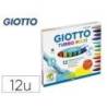Rotulador Giotto Turbo Maxi Punta Gruesa Lavable Caja 12 Rotuladores