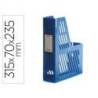 Revistero plastico azul archivo 2000