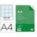 Recambio Liderpapel DIN A4 4 taladros 60 gr rayado num 46