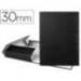 Carpeta de proyectos Liderpapel de carton con gomas Paper Coat negro