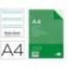 Recambio Liderpapel Folio 16 taladros 60gr pauta 2,5 mm