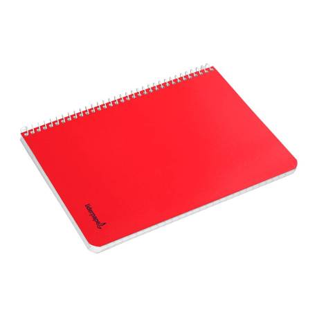 Cuaderno espiral Liderpapel 80 hojas DIN A4 Tapa blanda (08189)