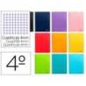 Bloc Liderpapel cuarto smart cuadrícula 4 mm con margen 40 hojas tapa blanda 60 gr color “no se puede elegir”