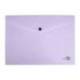Carpeta dossier broche Liderpapel DIN A4 polipropileno 180 micras 50 hojas color violeta