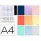 Bloc Liderpapel DIN A4 wonder milimetrado 3mm con margen tapa plástico 90 gr color “no se puede elegir”