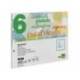 Recambio Liderpapel cuarto 2 taladros 70 gr cuadriculado pautado 6 mm