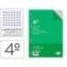 Recambio Liderpapel Cuarto 6 taladros 60 gr cuadrícula 6mm