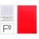 Cuaderno espiral Liderpapel folio smart Tapa blanda 80h 60gr cuadro 4mm con margen Color rojo