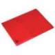 Carpeta dossier con doble bolsa Liderpapel Din A4 color rojo