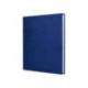 Carpeta 4 anillas carton forrado Liderpapel Paper Coat lomo 60 mm azul
