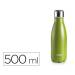 BOTELLA PORTALIQUIDOS IBILI ACERO INOXIDABLE TERMO COLOR MUSGO CAPACIDAD 500 ML