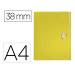 CARPETA DE PROYECTOS LEITZ RECYCLE DIN A4 POLIPROPILENO LOMO 38 MM AMARILLO