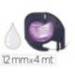 Cinta Letratag Transparente Q-connect 12mm x 4mt