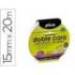 Cinta adhesiva marca Plico doble cara 15mm x 20mt