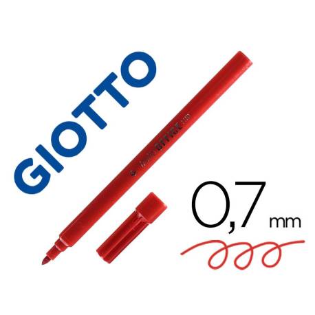 Rotulador Tratto 0,7 mm color rojo