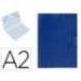 Carpetas de gomas carton Liderpapel Din A2 azul