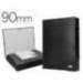 Carpeta de proyectos Liderpapel de carton con gomas Paper Coat lomo 90 mm negro