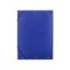 Carpeta de proyectos Liderpapel de carton con gomas Paper Coat lomo 70 mm azul