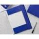 Carpeta de proyectos Liderpapel de carton con gomas Paper Coat lomo 70 mm azul