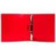 Carpeta Liderpapel 4 anillas polipropileno DIN A4 25mm color rojo