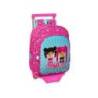 MOCHILA ESCOLAR SAFTA CON CARRO PIN Y PON 340X260X110 MM