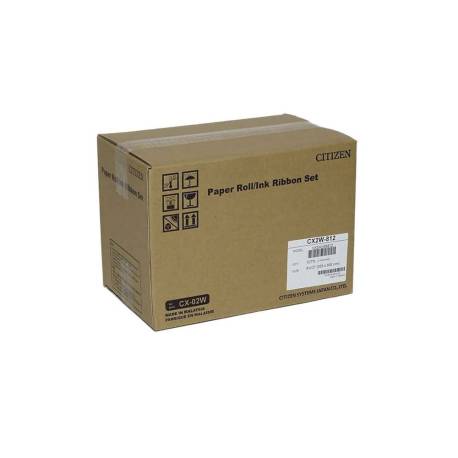 PAPEL SUBLIMACION CITIZEN 20X25 CM / 20X30 CM 220 IMPRESIONES POR ROLLO PARA IMPRESORA CX-02W