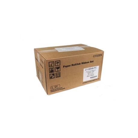 PAPEL SUBLIMACION CITIZEN 10X15 CM 1400 IMPRESIONES POR ROLLO PARA IMPRESORA CY-02 CAJA DE 2 UNIDADES