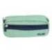 BOLSO ESCOLAR PORTATODO MILAN SERIE 1918 2 CREMALLERAS COLOR VERDE 210X85X61 MM