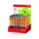 BOLIGRAFO STABILO POINTBALL RETRACTIL TINTA ACEITE TRAZO 0,5 MM EXPOSITOR DE 32 UNIDADES COLORES SURTIDOS