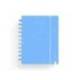 CUADERNO CARCHIVO INGENIOX FOAM A4 80H CUADRICULA AZUL PASTEL