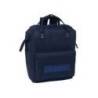 MOCHILA SAFTA CON ASAS PARA PORTATIL 13" KAPPA BLUE NIGHT 190X270X400 MM